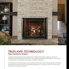 Empire 50" Renegade Clean-Face Direct Vent Gas Fireplace with TruFlame Technology DVCT50CBP95P