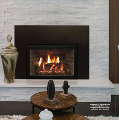Empire 30" Renegade Clean-Face Direct Vent Gas Fireplace Insert with Multi-Function Remote and Blower DVCT30CBN95P