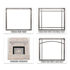 Empire 30" Renegade Clean-Face Direct Vent Gas Fireplace Insert with Multi-Function Remote and Blower DVCT30CBN95P
