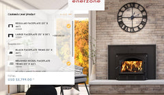 Enerzone 30 Inch Solution 3.5 Wood Burning Insert Indoor EB00062