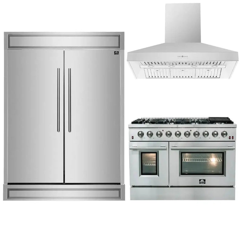 FORNO Appliance Package 3-Piece - 48