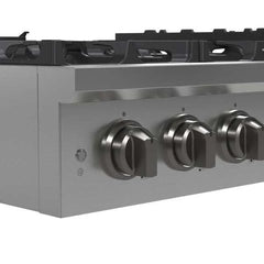 FORNO Spezia 36" Gas Rangetop with 6 Sealed Burners in Stainless Steel, FCTGS5751-36