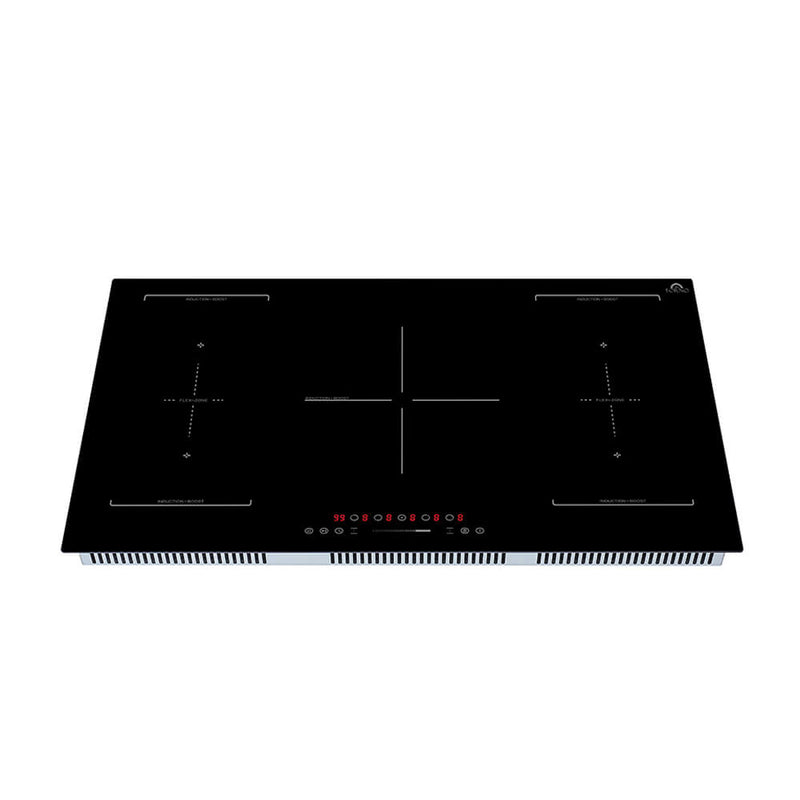 FORNO Ornonzo 36-Inch Induction Cooktop, 5 Zones, 2 Flex-Zones, 10200W, Touch Control, 9 Power Levels FCTIN0569-36