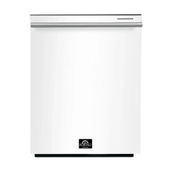 FORNO Appliance Package 4-Piece - 30" Electric Range, 30" Range Hood, 31" Refrigerator, 24" Built-In Dishwasher - FBDL-006-03US