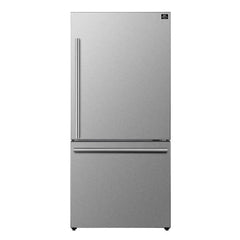 FORNO Appliance Package 3-Piece - 30-Inch Gas Range, 31-Inch Refrigerator, and Built-In Dishwasher in Stainless Steel FBDL-012-01CAUS