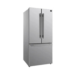 FORNO 17.5 cu. ft. Refrigerator, No Frost, French Door, Ice Maker – FFFFD1974-31SB
