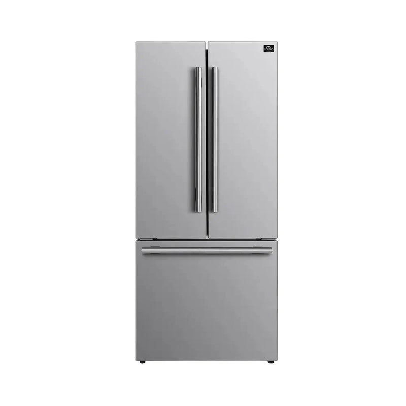 FORNO 17.5 cu. ft. Refrigerator, No Frost, French Door, Ice Maker – FFFFD1974-31SB