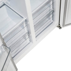 FORNO Salerno 33-Inch Side by side built-in Refrigerator 15.6cuft White FFRBI1805-33WHT