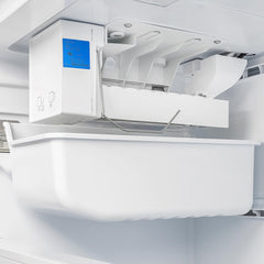 FORNO Moena 36-Inch French door Refrigerator 19 Cu.Ft with Trim Kit in Stainless Steel FFRBI1820-40SG