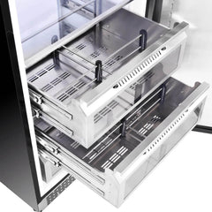 FORNO Cologne – 30-Inch Freestanding 18.4 Cu.Ft. Stainless Steel Refrigerator FFRBI1821-30S