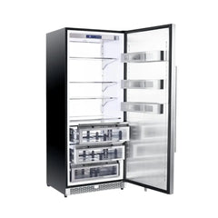 FORNO Cologne – 30-Inch Freestanding 18.4 Cu.Ft. Stainless Steel Refrigerator FFRBI1821-30S