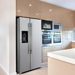 FORNO Espresso Salerno 36 Inch Side-by-Side Refrigerator with Ice & Water – FFRBI1844-36SB