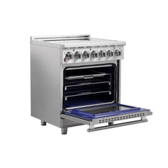 FORNO Massimo 30 Inch Chef Door Electric Range, Convection Oven – FFSEL6020-30