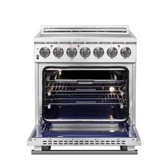 FORNO Massimo 30 Inch Chef Door Electric Range, Convection Oven – FFSEL6020-30