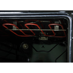 FORNO Loiano 24" 2.3 cu. ft. Freestanding Electric Range with 4 Element Burners in Stainless Steel, FFSEL6069-24