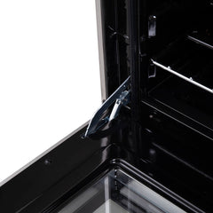 FORNO Loiano 24" 2.3 cu. ft. Freestanding Electric Range with 4 Element Burners in Stainless Steel, FFSEL6069-24