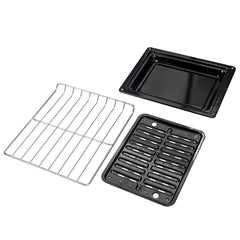 FORNO Loiano 24" 2.3 cu. ft. Freestanding Electric Range with 4 Element Burners in Stainless Steel, FFSEL6069-24