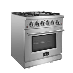 FORNO Massimo 30″ Freestanding Gas Range, 5 Burners FFSGS6239-30