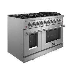 FORNO Massimo 48″ Freestanding Gas Range, 8 Burners FFSGS6239-48