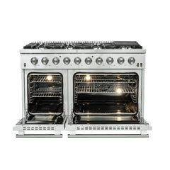 FORNO Galiano 48 Inch Gas Range, 8 Burners, 107,000 BTU – FFSGS6244-48