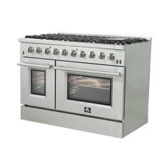 FORNO Galiano 48 Inch Gas Range, 8 Burners, 107,000 BTU – FFSGS6244-48