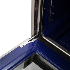 FORNO Capriasca 30 Inch 4.32 cu. ft. Gas Range with 5 Italian Burners in Stainless Steel, FFSGS6260-30