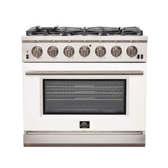 FORNO Capriasca 36 Inch Freestanding Gas Range FFSGS6260-36