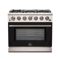 FORNO Capriasca 36 Inch Freestanding Gas Range FFSGS6260-36