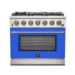 FORNO Capriasca 36 Inch Freestanding Gas Range FFSGS6260-36
