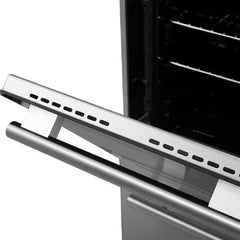 FORNO Lamazze 20" 2.05 cu. ft. Freestanding Gas Range with 4 Sealed Burners in Stainless Steel, FFSGS6265-20