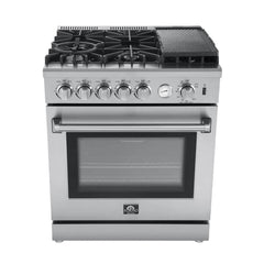 FORNO Lazio 30 Inch Freestanding Gas Range, 5 Burners – FFSGS6276-30
