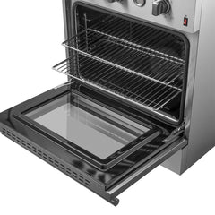 FORNO Marco 30 Inch Gas Range 4 Burners 4.32 cu.ft. convection oven FFSGS6277-30