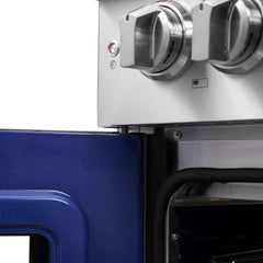 FORNO Capriasca 36 Inch Freestanding French Door Dual Fuel Range FFSGS6387-36