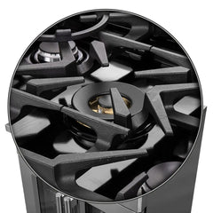 FORNO Massimo 30-Inch 4.32 cu. ft. Freestanding French Door Gas Range with 5 Burners, FFSGS6439-30