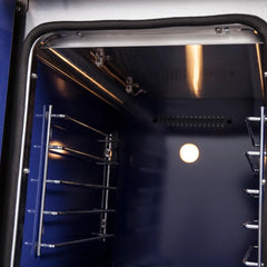 FORNO Massimo 48-Inch 6.58 cu. ft. Freestanding French Door Gas Range with 8 Burners, FFSGS6439-48