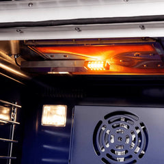 FORNO Capriasca 30 Inch Titanium Gas Range with French Door FFSGS6460-30