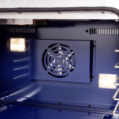 FORNO Capriasca 36 Inch Titanium Gas Range with French Door FFSGS6460-36