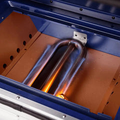 FORNO Capriasca 36 Inch Titanium Gas Range with French Door FFSGS6460-36