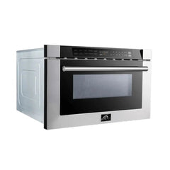 FORNO Capoliveri 24 Inch Microwave Drawer, 1.2 cu. ft. – FMWDR3000-24