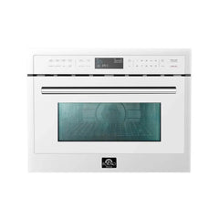 FORNO Oliena 30″ 1750 Watt Compact Oven & 1000 Watt Microwave, 1.6 cu. ft FMWDR3093-30