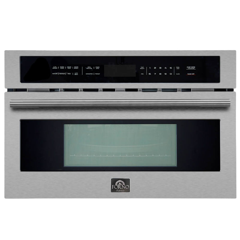 FORNO Oliena 30″ 1750 Watt Compact Oven & 1000 Watt Microwave, 1.6 cu. ft FMWDR3093-30