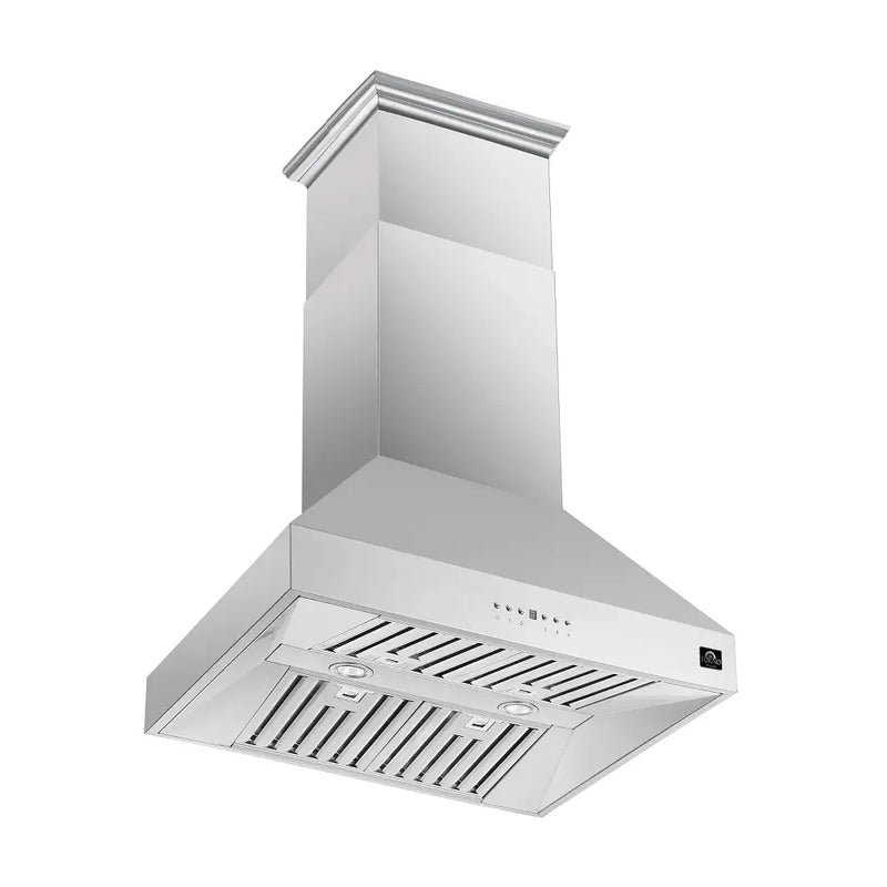 FORNO Coppito 36-Inch Island Range Hood FRHIS5129-36