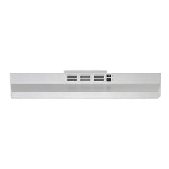 FORNO Espresso Cappa 30 Inch 200 CFM Compact Under Cabinet Convertible Range Hood in Stainless Steel, FRHUC5200-30