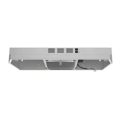 FORNO Espresso Cappa 30 Inch 200 CFM Compact Under Cabinet Convertible Range Hood in Stainless Steel, FRHUC5200-30