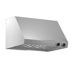 FORNO Biagio 30-Inch 600 CFM Wall Mount Range Hood in Stainless Steel, FRHWM5009-30