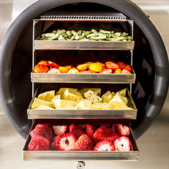 Harvest Right Home Freeze Dryer with 4 Tray & Mylar Starter Kit in Stainless Steel, Small, with Oil Free Pump (N-HRFDSSS-PP, SP-GW11060)