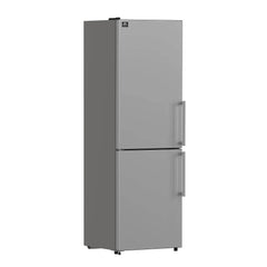 FORNO Guardia 23.4 Inch 10.8 cu. ft. Left Swing Refrigerator with Bottom Freezer in Stainless Steel, FFFFD1778-24LS