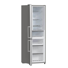 FORNO Guardia 23.4 Inch 10.8 cu. ft. Left Swing Refrigerator with Bottom Freezer in Stainless Steel, FFFFD1778-24LS