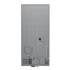 FORNO Espresso Milano 31 Inch 17.2 cu. ft. Refrigerator and Bottom Freezer with Ice Maker in Stainless Steel and Silver Handles FFFFD1786-31S