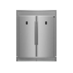 FORNO Appliance Package 2-Piece - Galiano 48" Dual Fuel Range, 60" Side-by-Side Refrigerator - FBDL-005-01CAUS